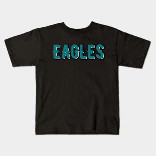 Eagles, Fly Eagles Fly Kids T-Shirt